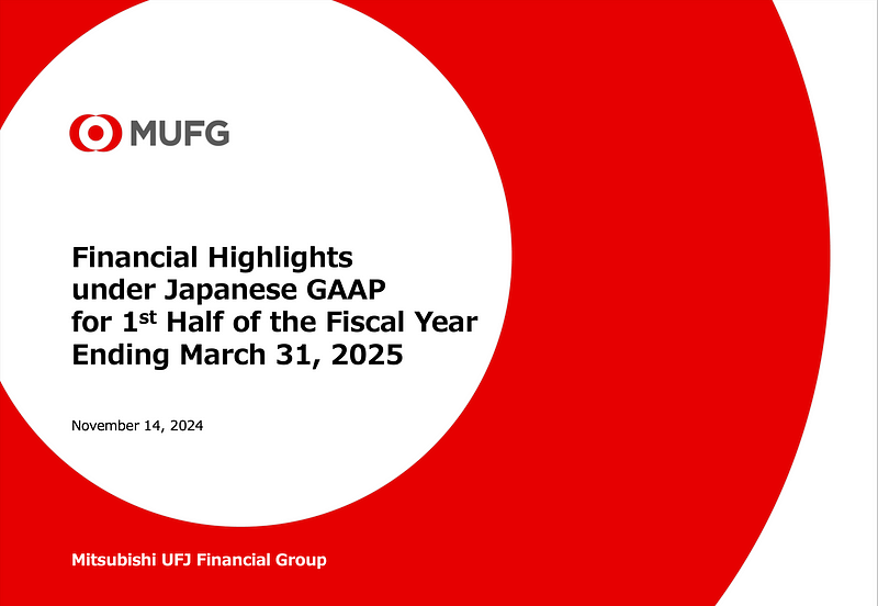 MUFG H1/2025: Smashing expectations and raising the bar