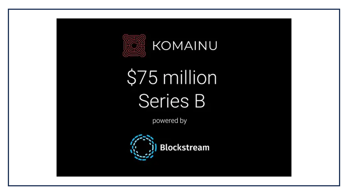 Komainu completes Series B, establishes Bitcoin Treasury