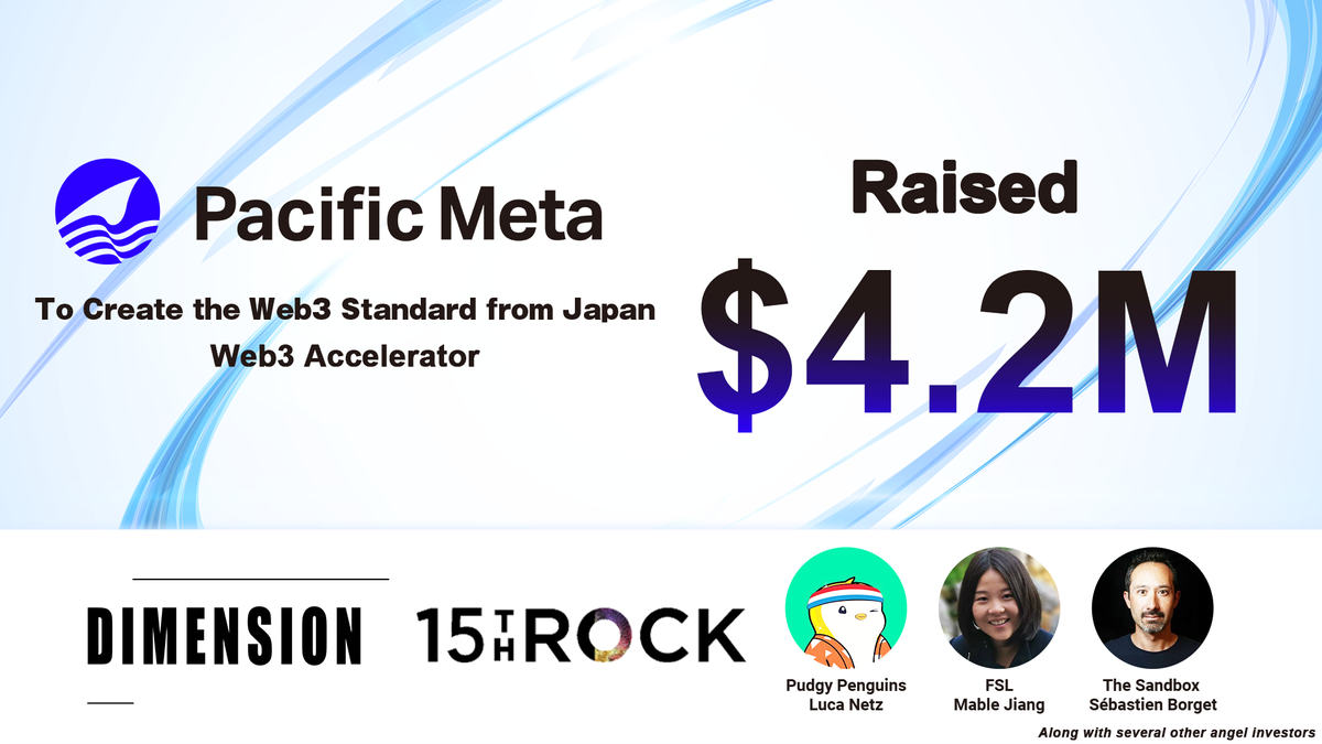 Pacific Meta raises USD 4.2m in latest funding round