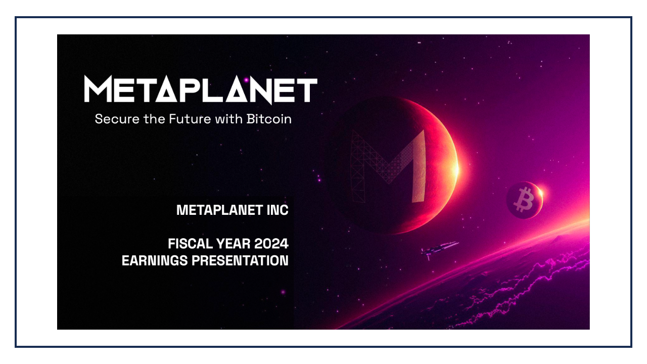 Metaplanet's fiscal year 2024 results