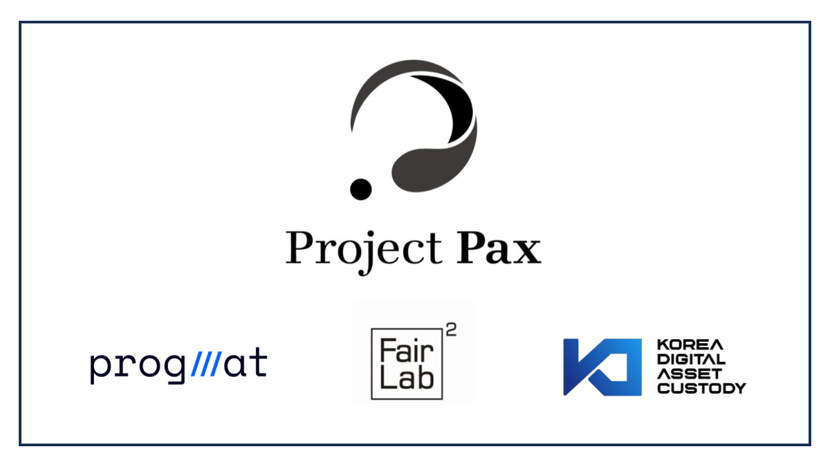 Proof of Concept with Korean financial institutions for stablecoin "Project Pax"