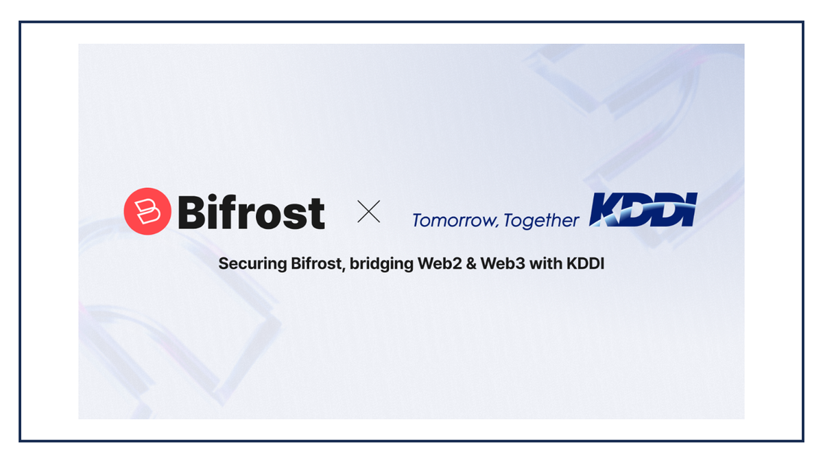 KDDI joins the Bifrost network as a node validator