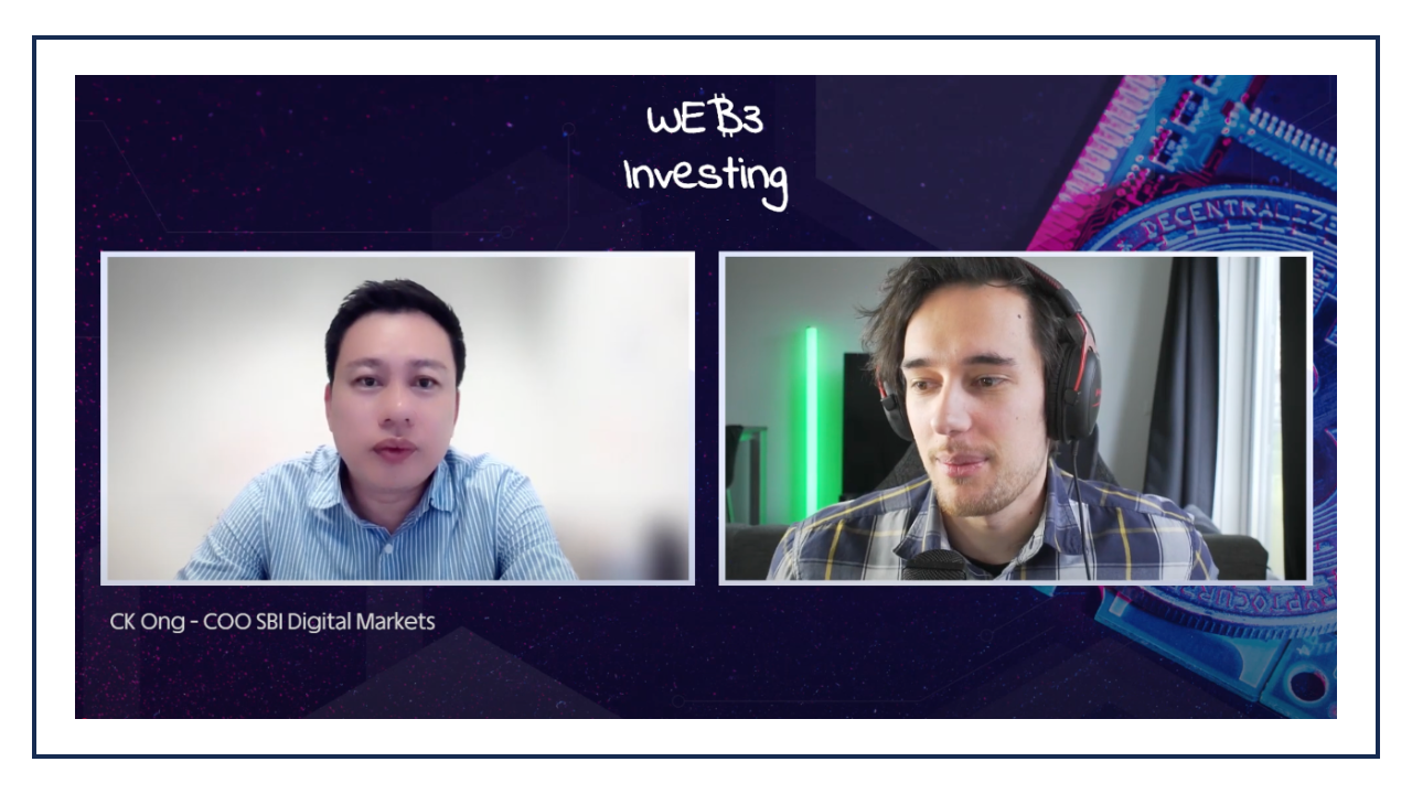 SBI Digital Markets - CK Ong Interview