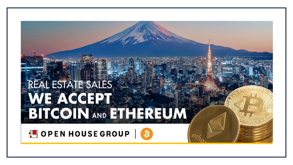 Open House Group launches real estate sales via cryptocurrency